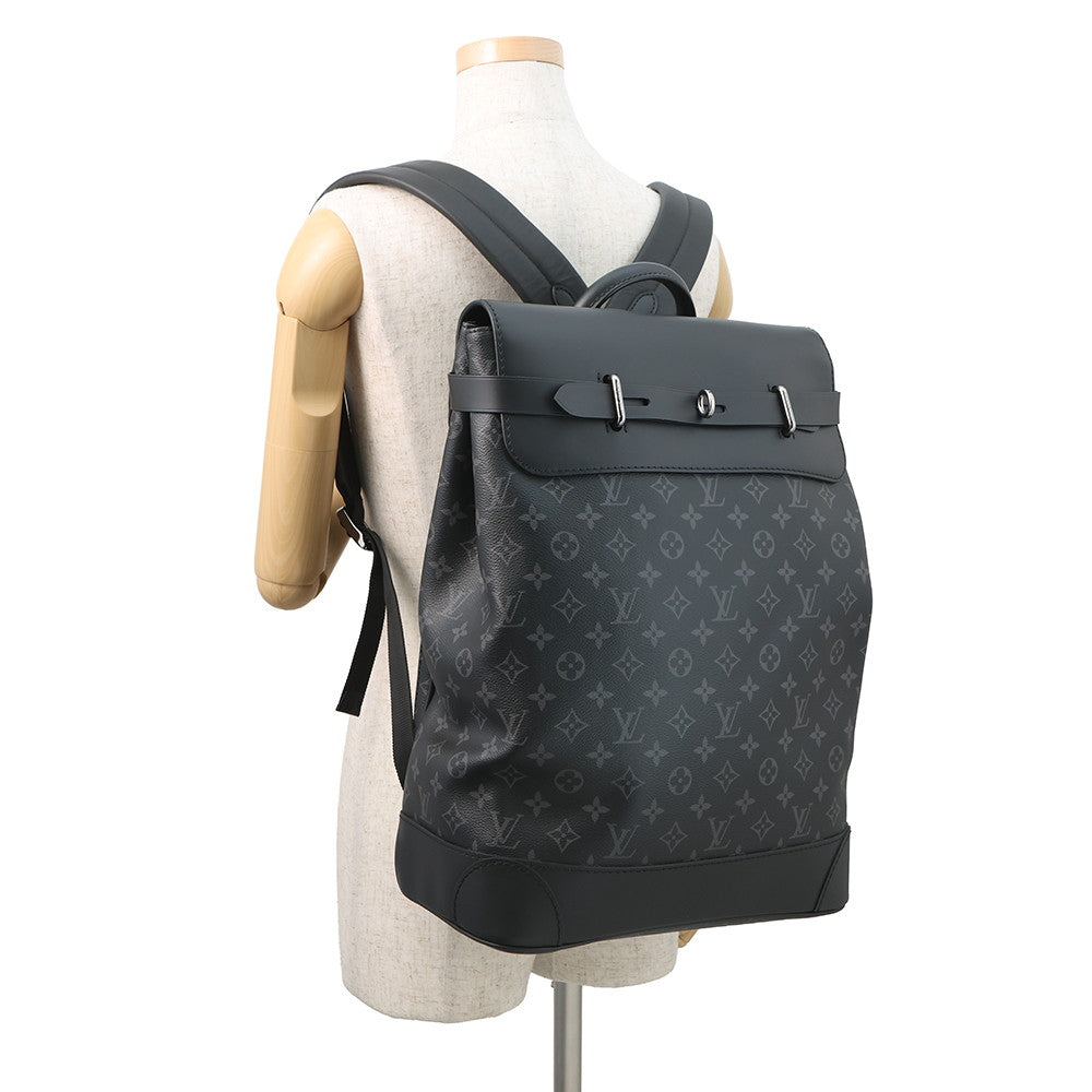 LOUIS VUITTON Steamer Backpack NoirM44052 Monogram Eclipse