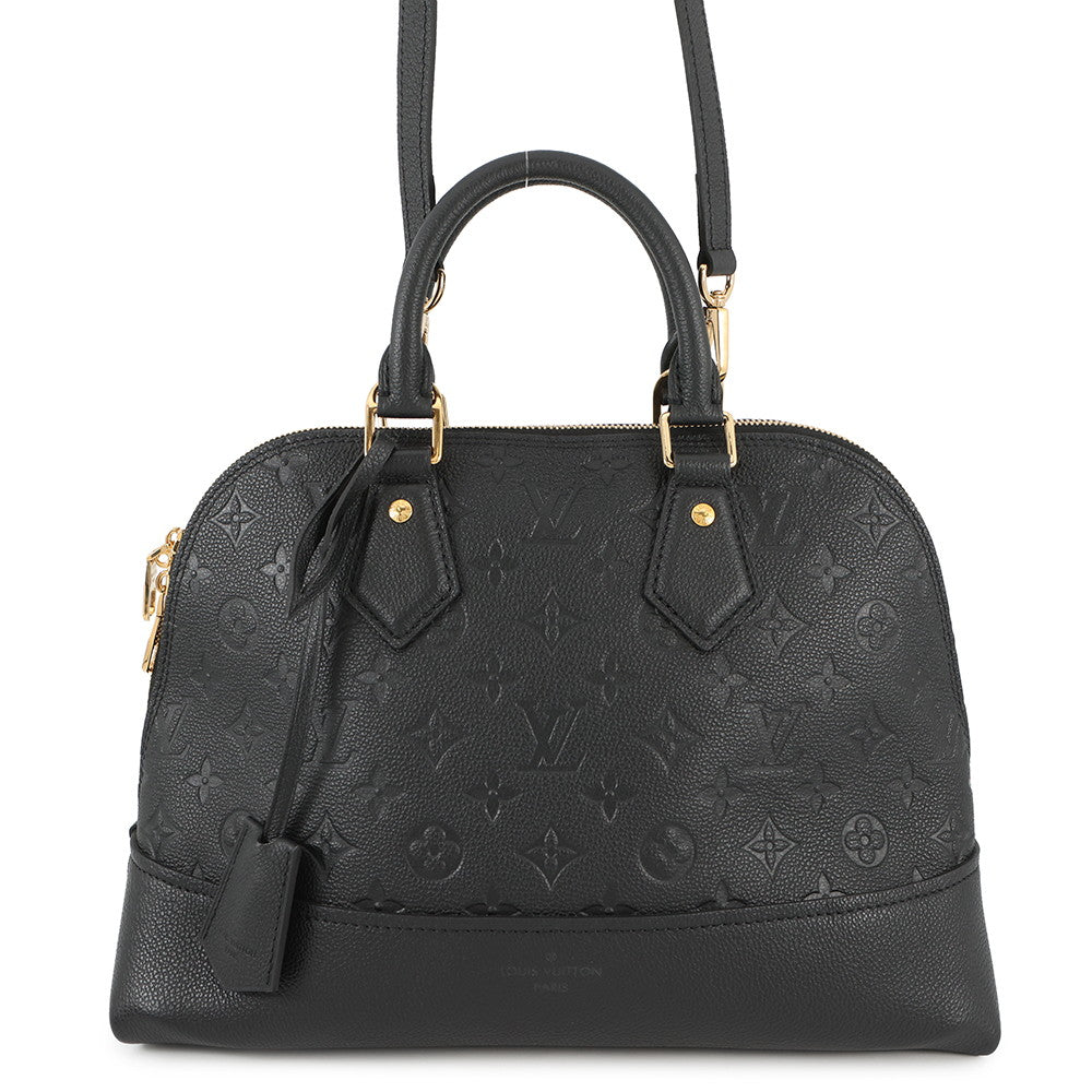 LOUIS VUITTON Neo Alma NoirM44832 Monogram Empreinte Leather Size PM