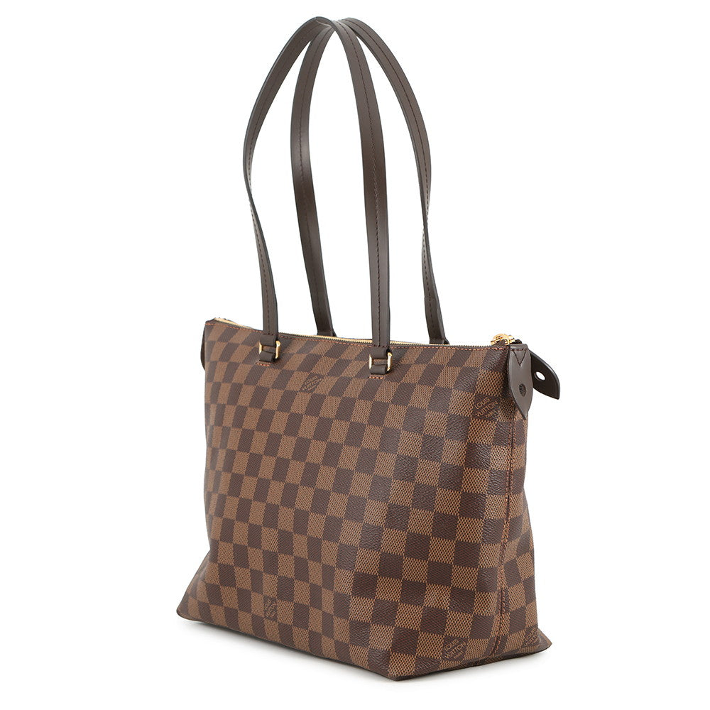 LOUIS VUITTON Iena BordeauxN41012 Damier Ebene Canvas Size PM