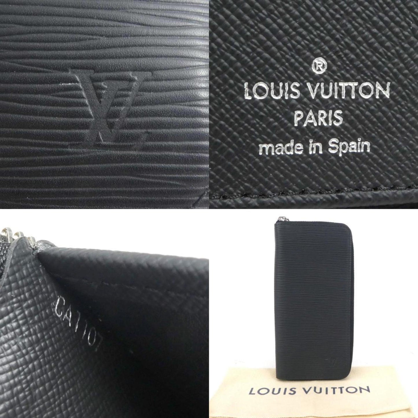 LOUIS VUITTON Zippy Wallet Vertical
