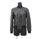 GUCCI Blouson Size 36 Black659238 Exterior Lambskin?Lining Silk100%