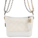 CHANEL Gabriel de CHANEL Hobo Bag WhiteA91810 Leather Size Small