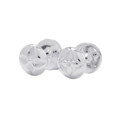 LOUIS VUITTON Bouton de Manchette CufflinksM30976 SV925