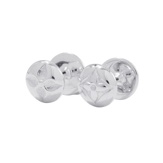 LOUIS VUITTON Bouton de Manchette CufflinksM30976 SV925
