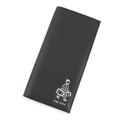 PRADA Porter collaboration wallet Black2M1341 Leather