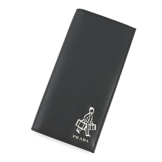 PRADA Porter collaboration wallet Black2M1341 Leather