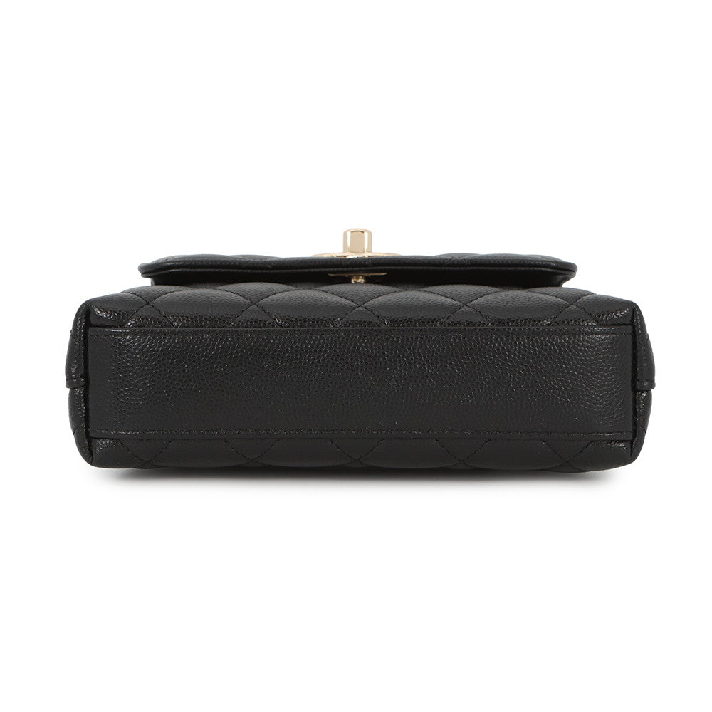 CHANEL Coco Handle 2wayChainShoulder BlackAP4244 Caviar Leather Size Mini mini