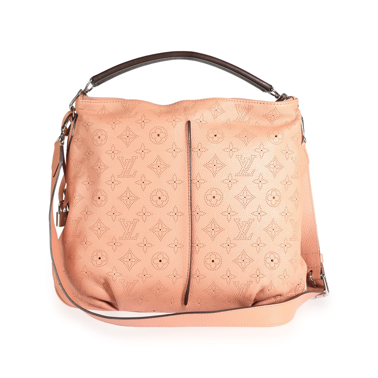 Louis Vuitton Louis Vuitton Pink Monogram Mahina Leather Selene PM