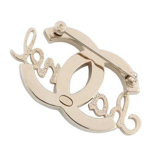CHANEL CC Logo BroochABB778 Metal Rhinestone