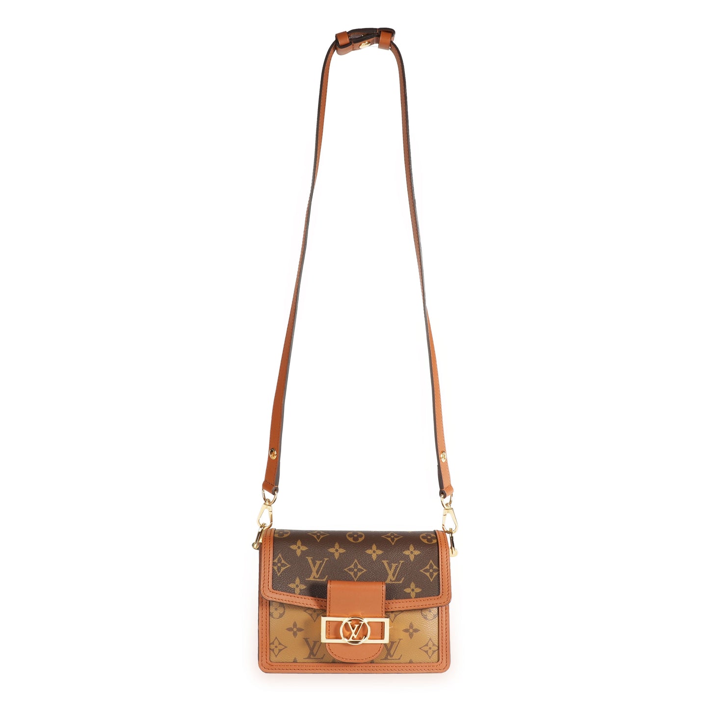 Louis Vuitton Louis Vuitton Monogram & Monogram Reverse Canvas Mini Dauphine Bag