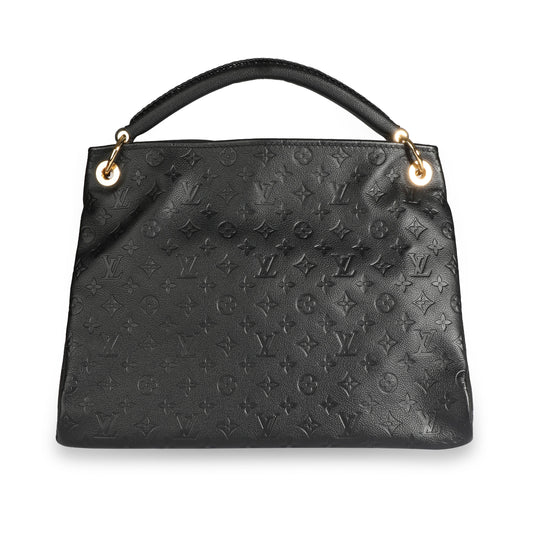 Louis Vuitton Louis Vuitton Black Monogram Empreinte Artsy MM