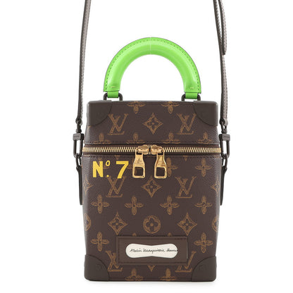 LOUIS VUITTON Vertical Box Trunk GreenM59664 Monogram