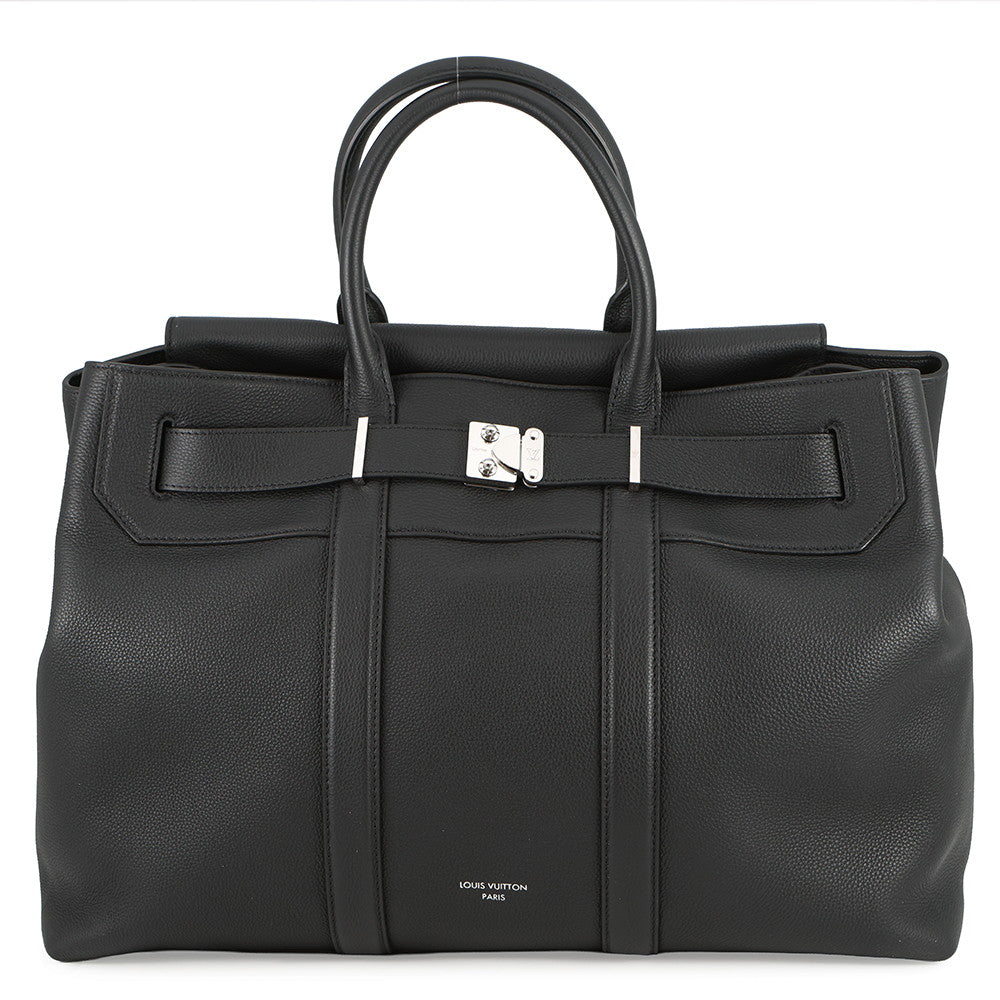 LOUIS VUITTON Georges Tote NoirM23155 Calf Leather Size GM
