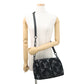 LOUIS VUITTON Keepall Bandouliere Virgil Abloh NoirM45438 Monogram Giant Eclipse Tufftage Calf Leather Size 25