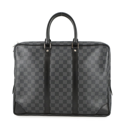 LOUIS VUITTON Port Documan Voyajaj NoirN41125 Damier Graphite