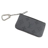 LOUIS VUITTON Pochette Cles NoirM80905 Monogram Eclipse / Monogram Eclipse Reverse
