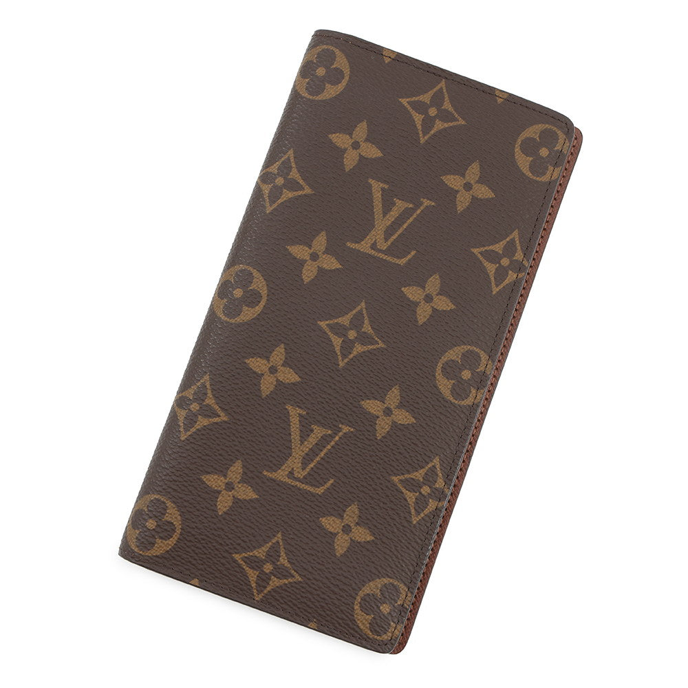 LOUIS VUITTON Portefeuille Brazza BrownM66540 Monogram
