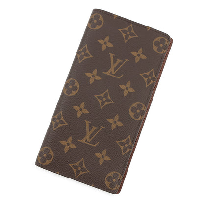 LOUIS VUITTON Portefeuille Brazza BrownM66540 Monogram