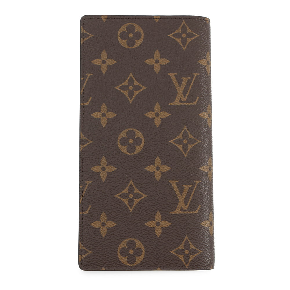 LOUIS VUITTON Portefeuille Brazza BrownM66540 Monogram