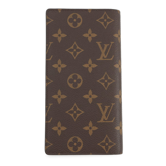 LOUIS VUITTON Portefeuille Brazza BrownM66540 Monogram
