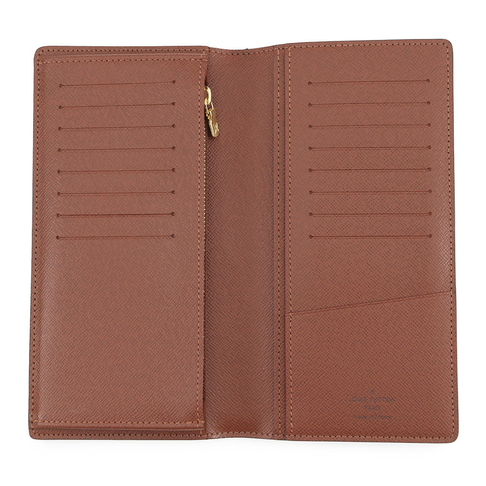 LOUIS VUITTON Portefeuille Brazza BrownM66540 Monogram