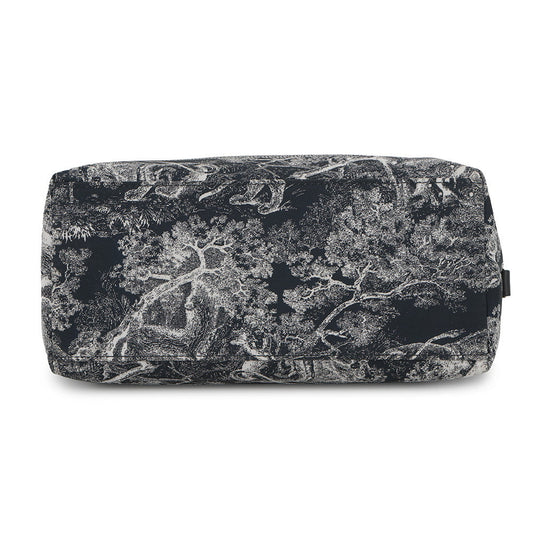 Dior Nomade Pouch Toile de Jouy Reverse NavyS5554OTEU Fabric Calf Leather