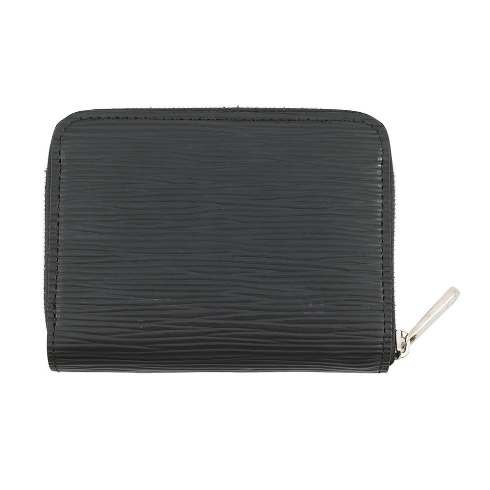 LOUIS VUITTON Zippy / Coin Purse NoirM60152 Epi Leather