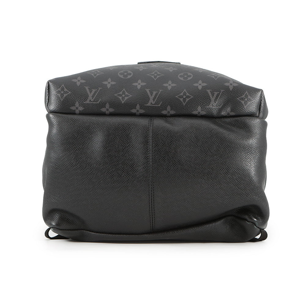 LOUIS VUITTON Discovery?Backpack NoirM30230 Taiga Leather Monogram Eclipse