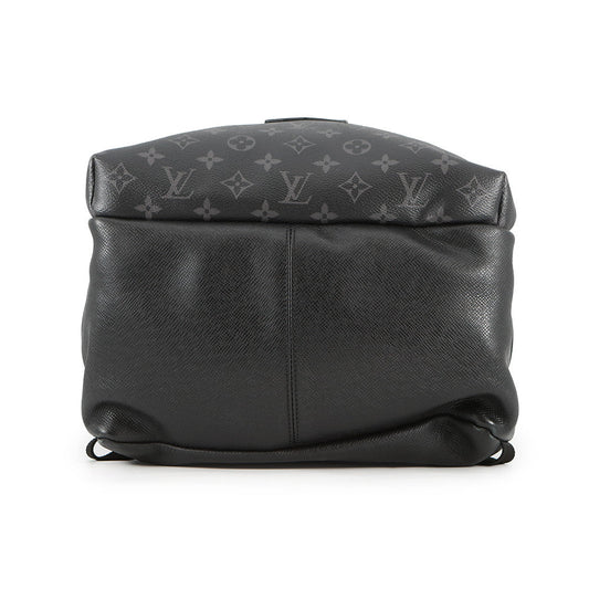 LOUIS VUITTON Discovery?Backpack NoirM30230 Taiga Leather Monogram Eclipse