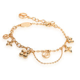 Louis Vuitton Louis Vuitton Costume Gold Plated Charm Bracelet