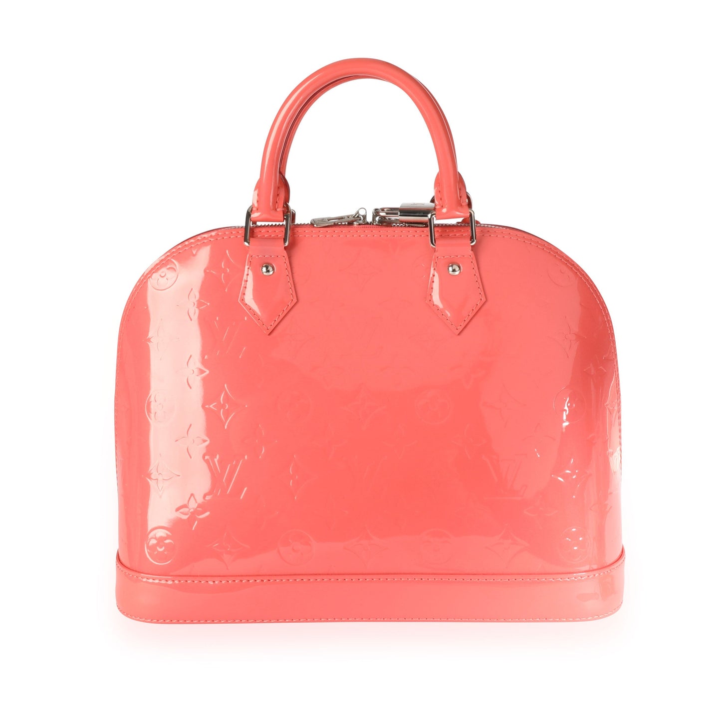 Louis Vuitton Louis Vuitton Rose Litchi Monogram Vernis Alma PM