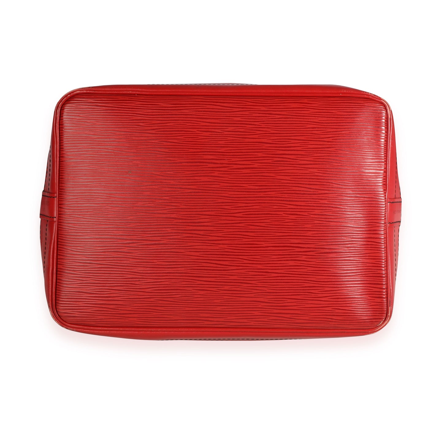 Louis Vuitton Louis Vuitton   Black & Red Epi Leather Noé Bag