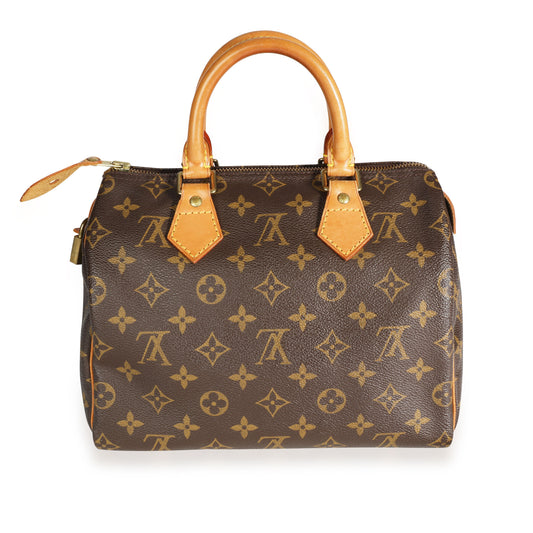 Louis Vuitton Louis Vuitton Monogram Canvas Speedy 25