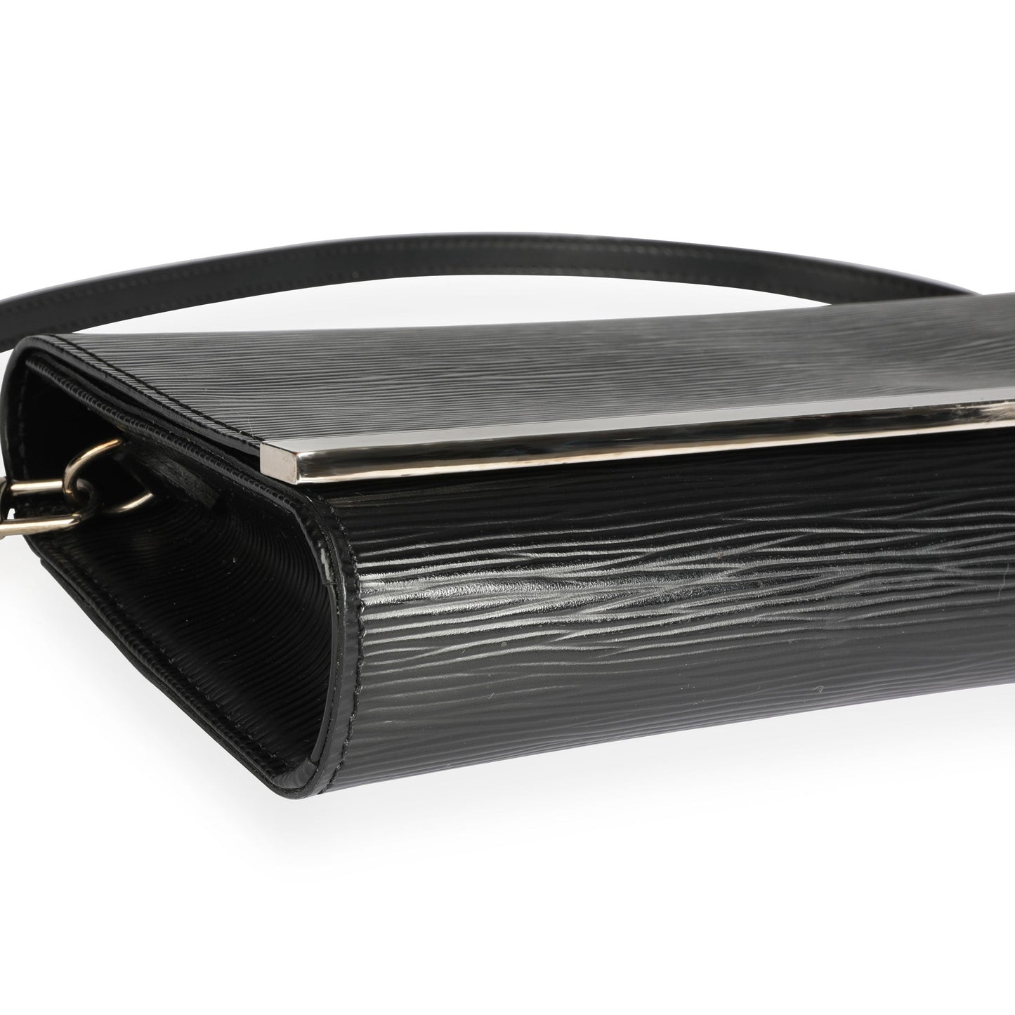 Louis Vuitton Louis Vuitton Black Epi Leather Sevigne Clutch