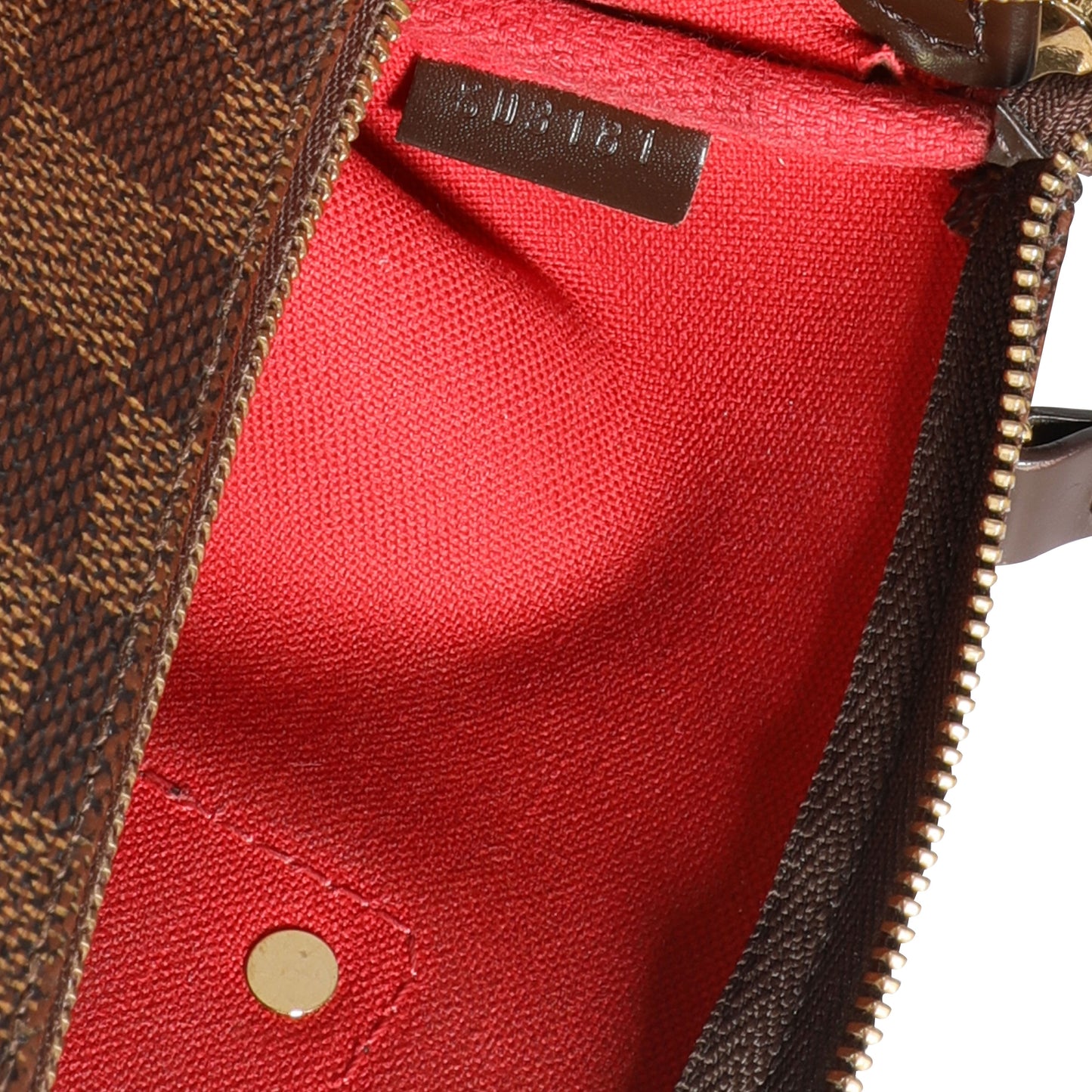 Louis Vuitton Louis Vuitton Damier Ebene Eva Clutch