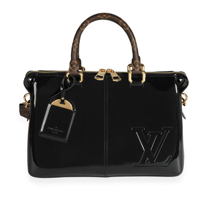 Louis Vuitton Louis Vuitton Black Vernis & Monogram Canvas Miroir Tote