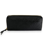 Louis Vuitton Louis Vuitton Black Monogram Vernis Zippy Wallet