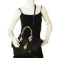 Louis Vuitton Black Veau Cachemire Calfskin & Python Soft Lockit MM Bag