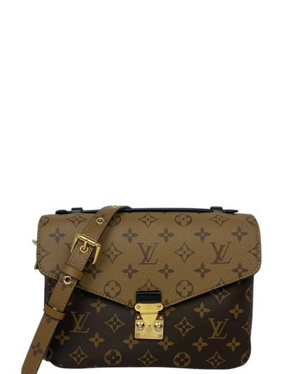 Louis Vuitton Reverse Monogram Pochette Metis Messenger Bag