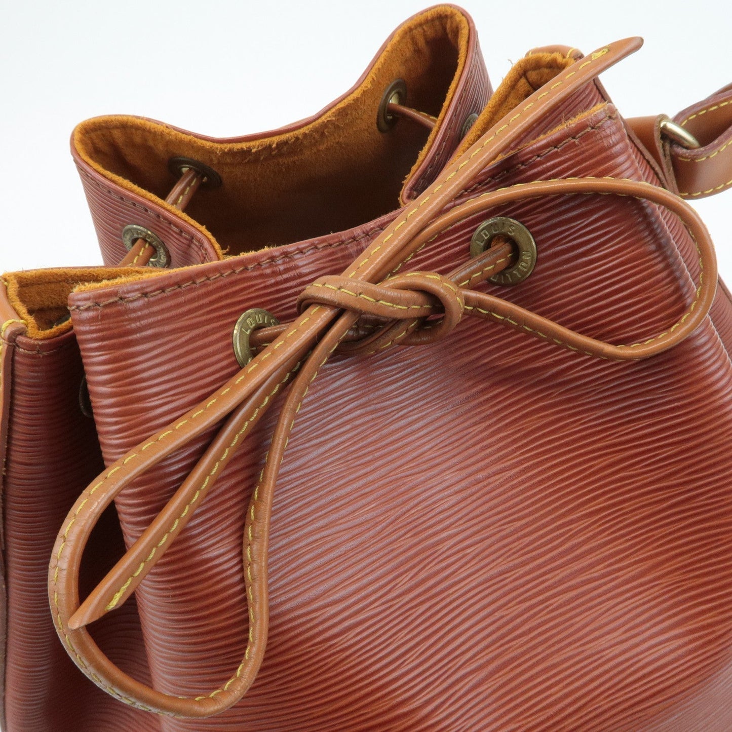 Louis Vuitton Epi Noe Shoulder Bag Kenya Brown M44003