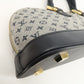 Louis Vuitton Monogram Mini Alma Long Hand Bag Blue M92205