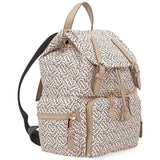 Burberry Medium Rucksack in Monogram Print Nylon- Blush 8011639