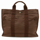 Brand Inspired Luxury Hermes Tote Bag Other Brown Canvas (SHC1-14745)