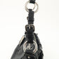 Prada Logo Leather Shoulder Bag Hand Bag Black BR3795