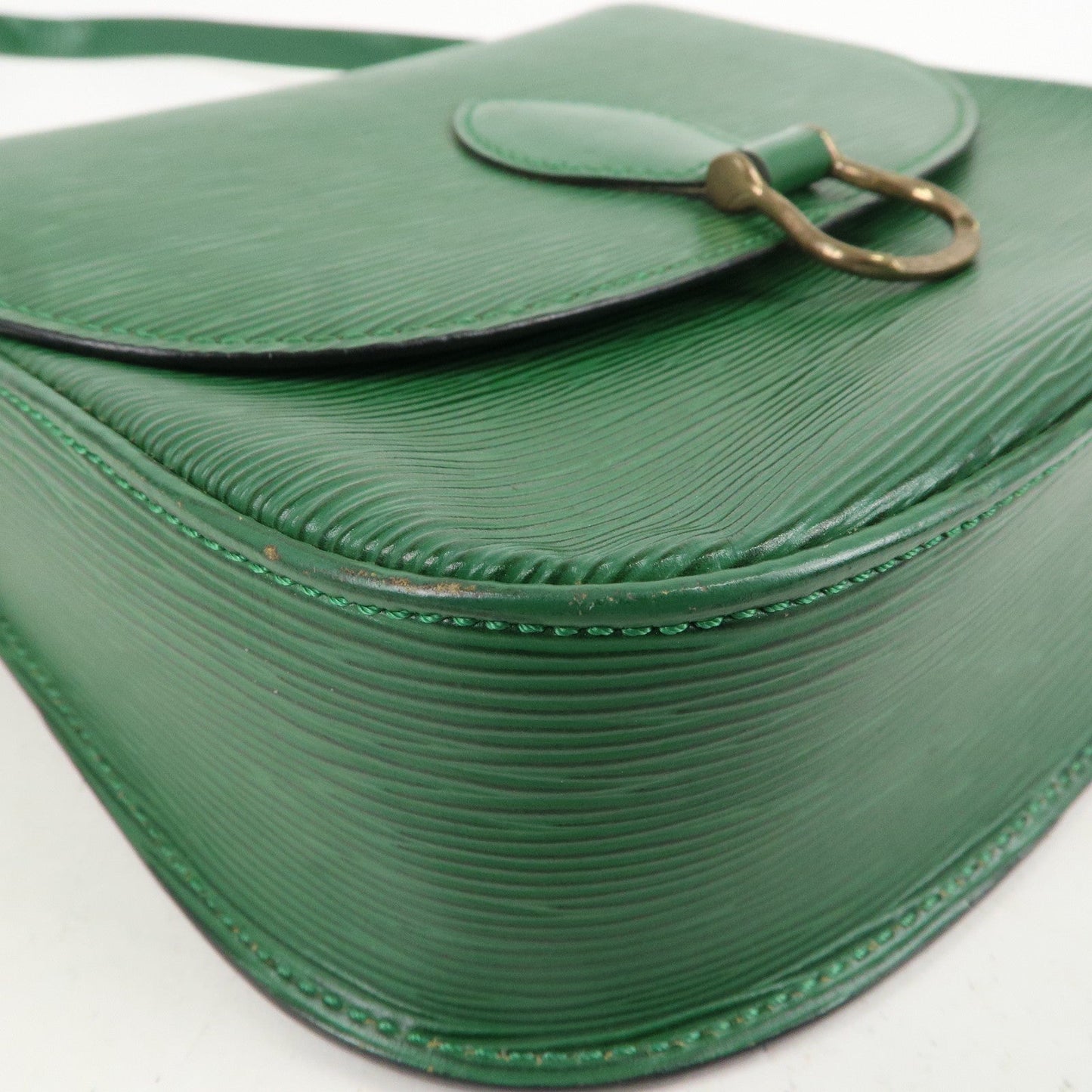Louis Vuitton Epi Saint Cloud Shoulder Bag Green M52194