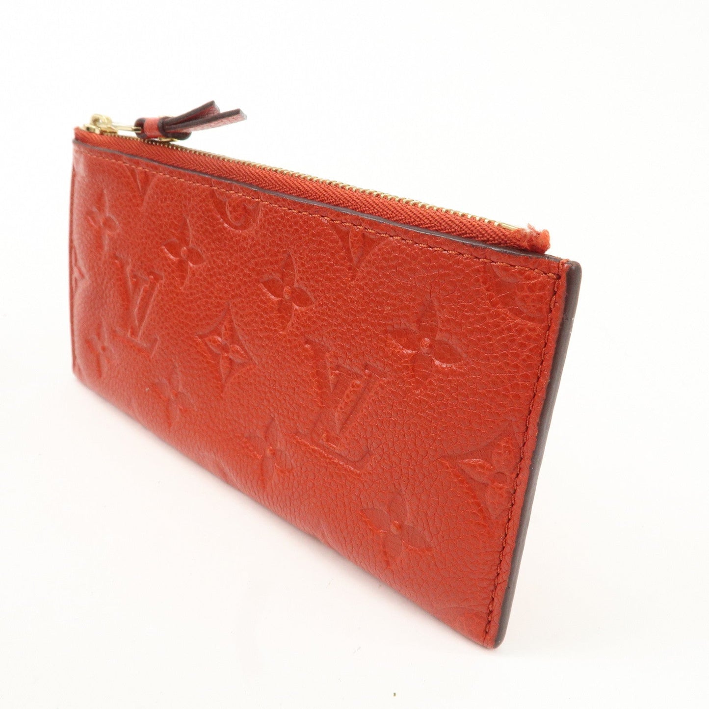 Louis Vuitton Monogram  Empreinte Portefeuille Cerise Cion Case