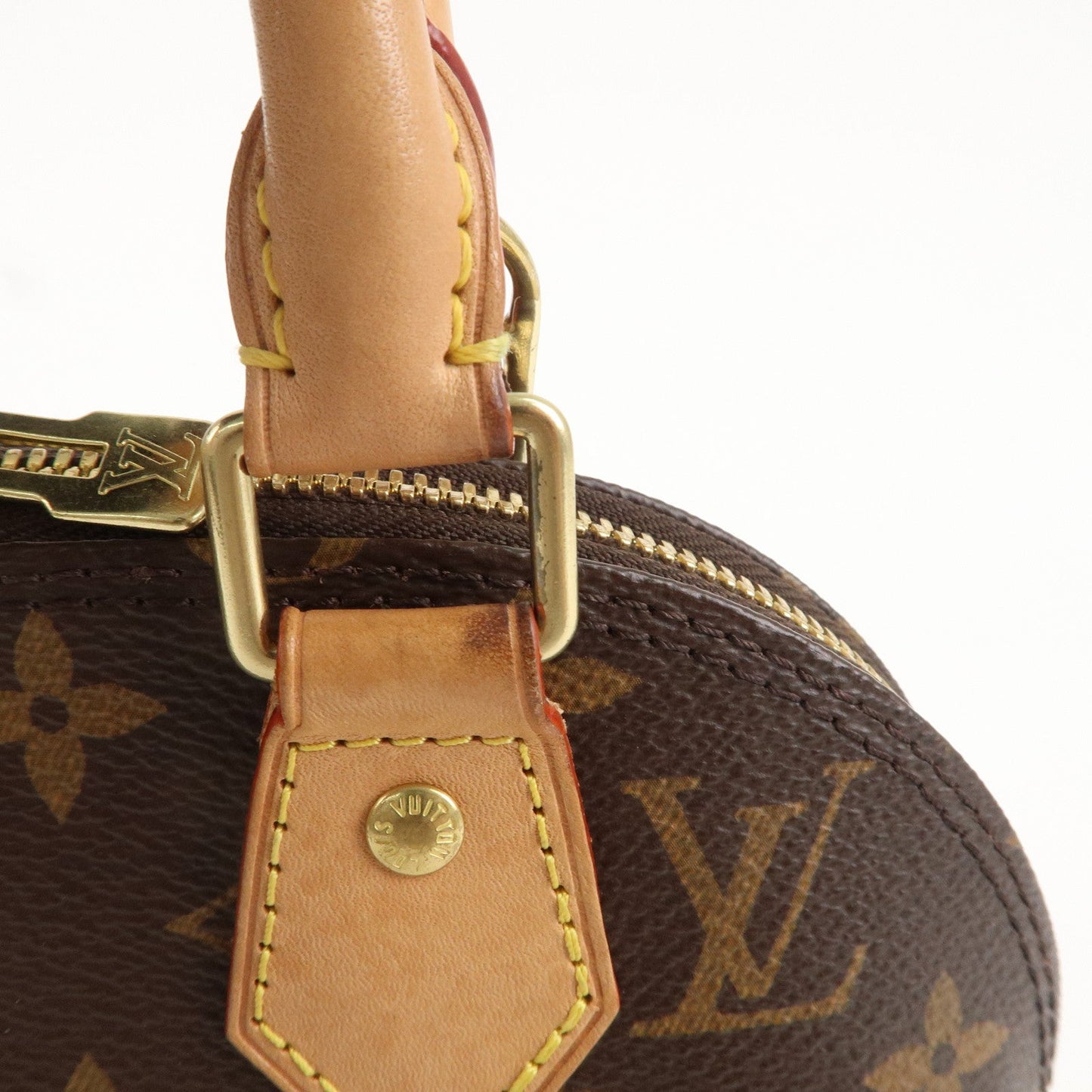 Louis Vuitton Monogram Alma BB 2Way Hand Bag Shoulder Bag M53152