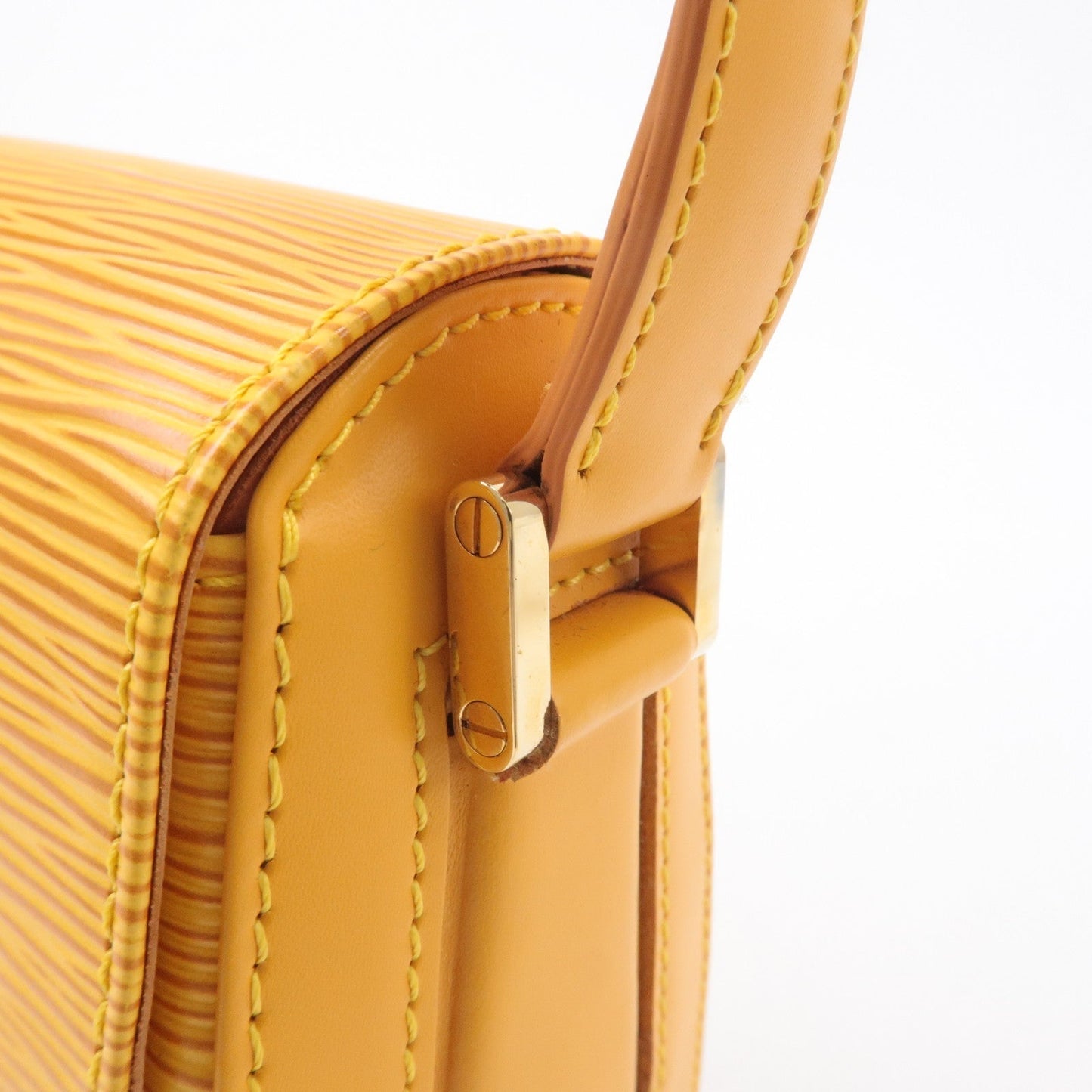 Louis Vuitton Epi Buci Shoulder Bag Tassili Yellow M52209