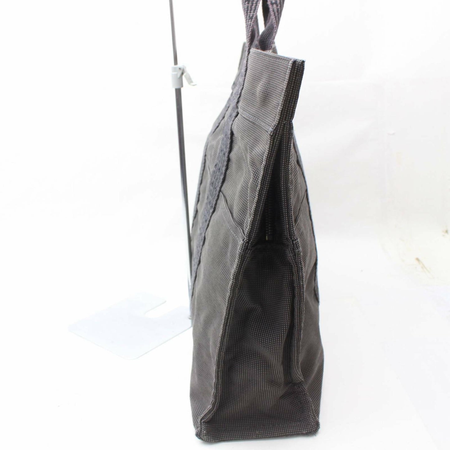 Brand Inspired Luxury Hermes Tote Bag Herline Gray Canvas (SHC7-10102)