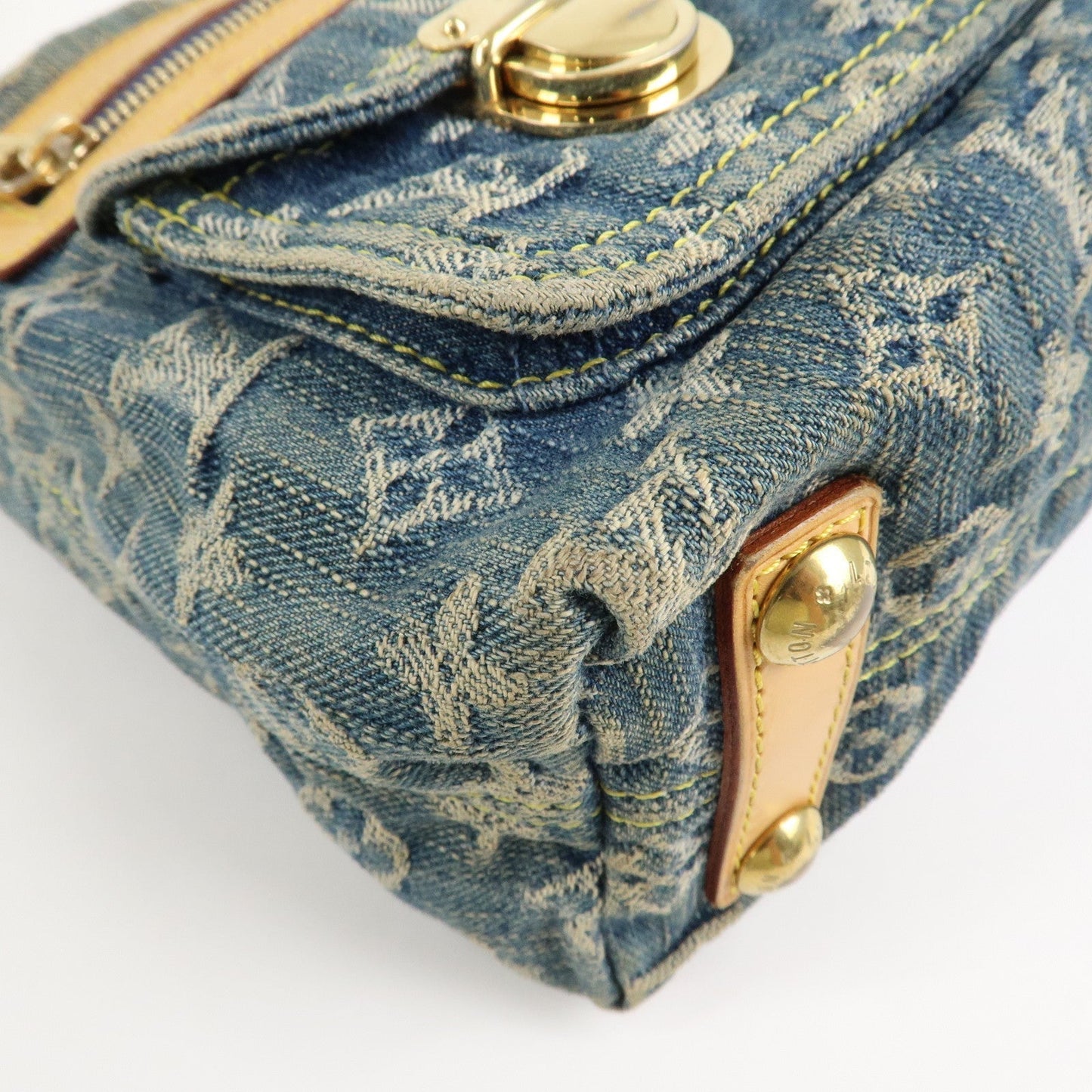 Louis Vuitton Monogram Denim Baggy PM 2Way Shoulder Bag M95049